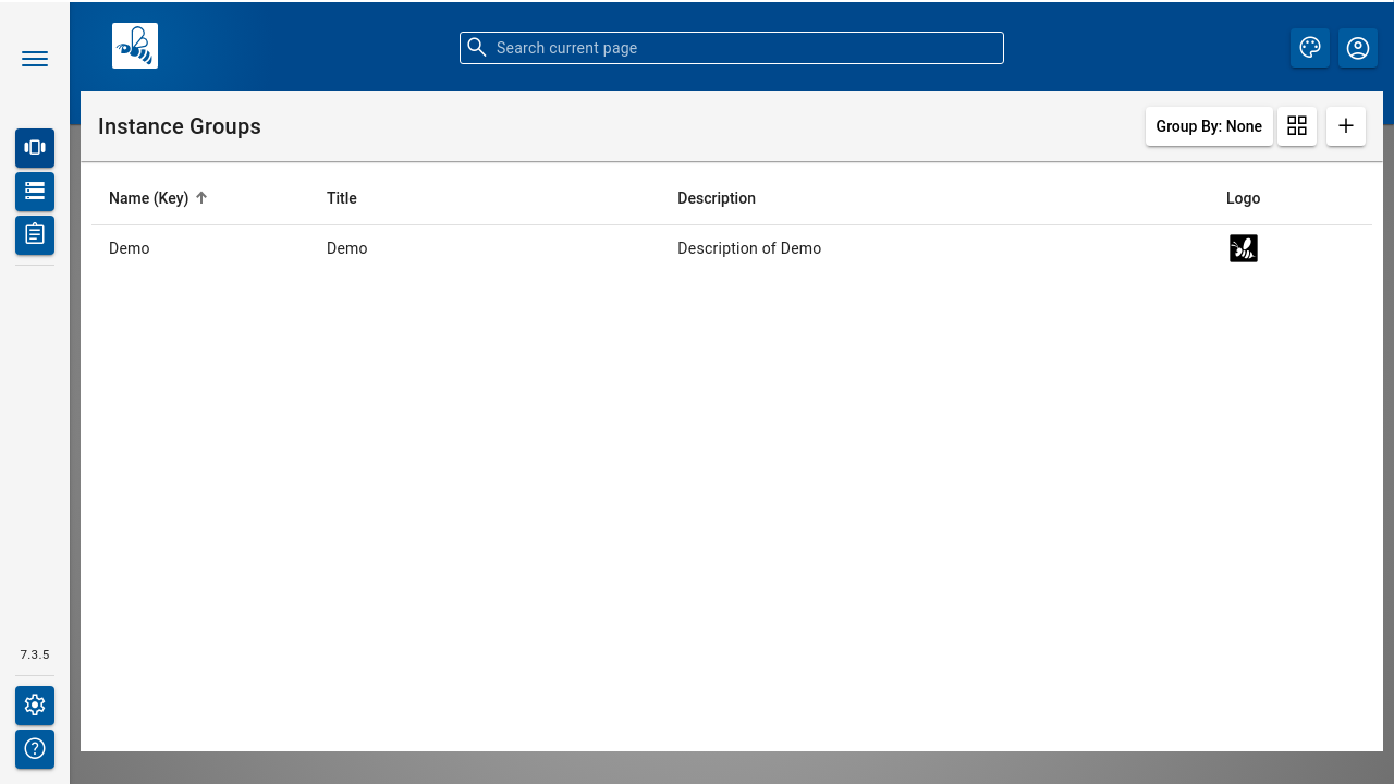 Demo Instance Group