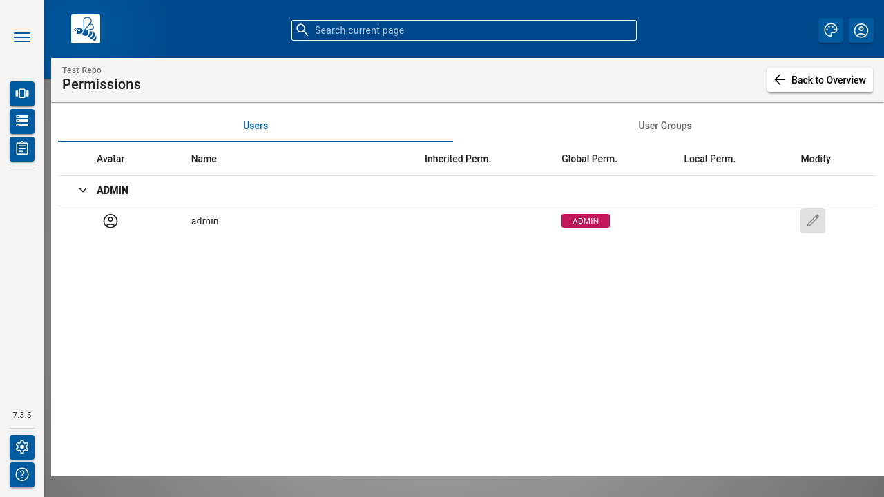 Software Repository Permissions